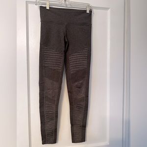 ALO moto leggings gray xs